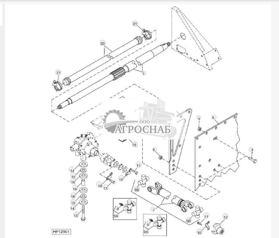 PRIMARY COUNTERSHAFT SUPPORTS AND GEARCASE MOUNTING 